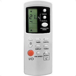 Controle Remoto Compatível com Ar Condicionado Philco Gz01