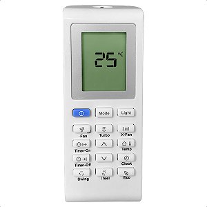Controle Remoto Universal Compatível com Ar Condicionado Electrolux Ecoturbo