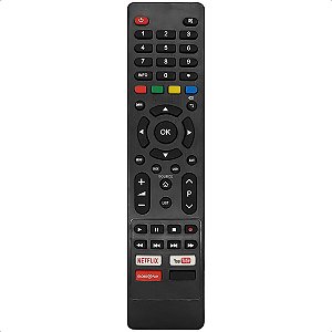 Controle Remoto Compatível com Smart Tv Philco com Netflix