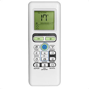 Controle Remoto Compatível com Ar Condicionado Springer Midea
