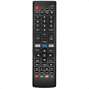 Controle Remoto Compatível com Tv Lg Smart 3d Netflix Amazon