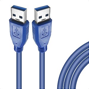 Cabo Extensor Usb Azul 3.0 Macho X Macho 1,5m