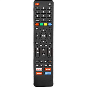 Controle Remoto Compatível com Smart Tv Philco 4k Netflix