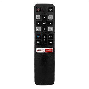 Controle Remoto Compatível com Tv Tcl Android 4k Netflix Le-9071