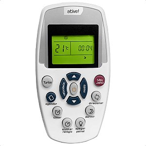 Controle Remoto Compatível com Ar Condicionado Brastemp