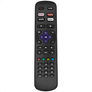 Controle Remoto Compatível com Tv Aoc Netflix GloboPlay Dazn
