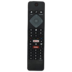 Controle Remoto Para Televisão Philips Netflix Rc4154301