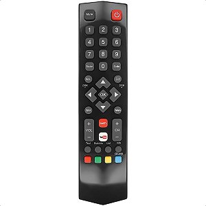 Controle Remoto Compatível com Tv Toshiba Youtube Rc200