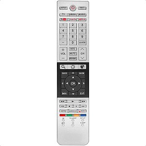 Controle Remoto Compatível com Tv Semp Toshiba Netflix Google Play
