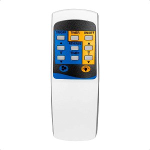 Controle Remoto Compatível com Ventilador de Teto Transmissor Peça de Reposição
