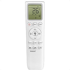 Controle Remoto Compatível com Ar Condicionado Split TCL