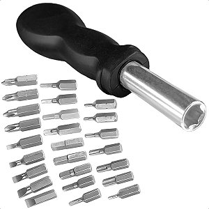 Kit de Chaves Universal Multiuso Profissional 27 em 1