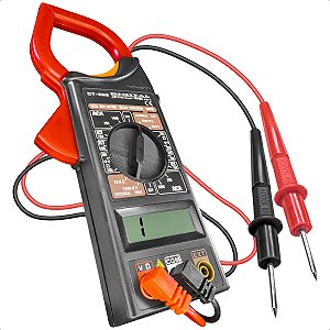 Multímetro De Braçadeiras Medidor Digital Clamp Meter