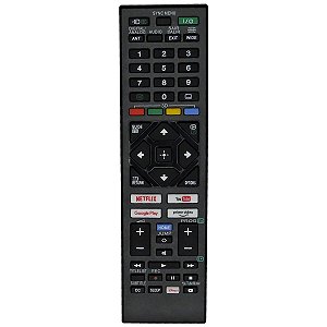 Controle Remoto Para Tv Sony RM-L1715 Netflix