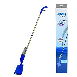 Rodo Mop Spray Limpeza Com Reservatório Azul
