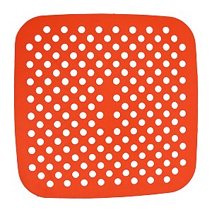 Forma Quadrada de Silicone para Air Fryer Reutilizável