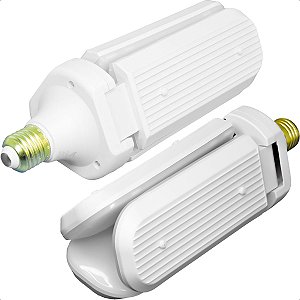 Lâmpada Bulbo Dobrável Led Pétalas 28w Ajustável Multi-ângulos