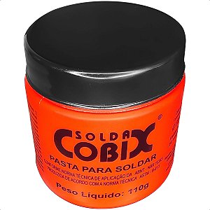 Pasta Para Solda 110g Fluxo Pastosa Cobix