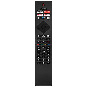 Controle Remoto Compatível com Philips Smart TV Ambiligth