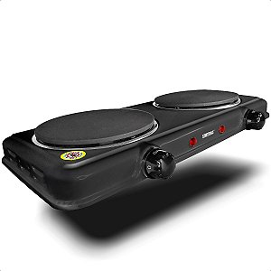 Fogareiro Elétrico 2 Bocas Tipo Chapa Startools 220V 2000W