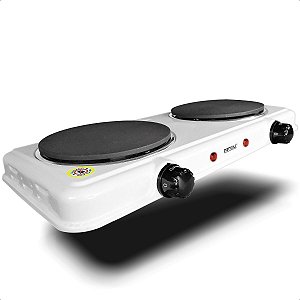 Fogareiro Elétrico 2 Bocas Tipo Chapa Startools 127V 2000W