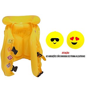 Kit Colete Ajustável Aquático Infantil Com Bola Para Piscinas