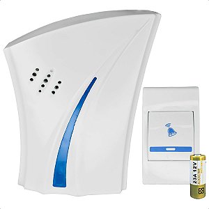 Kit De Segurança Para Casa E Empresa Com Campainha E Alarme