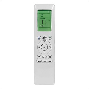Controle Remoto Ar Condicionado Compatível Com Midea Springer Tempstar RG10