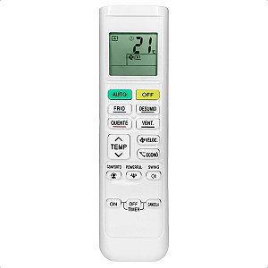 Controle Remoto Compatível Com Ar Condicionado Daikin