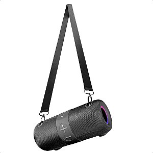 Caixa De Som Portátil Bluetooth Com Alça Recarregável Rgb