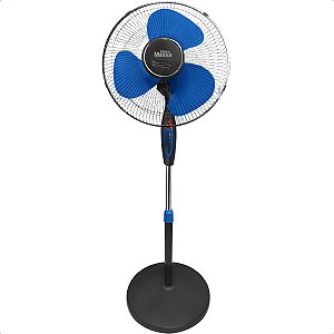 Ventilador de Pedestal Torre 220V 45W 3 Hélices Ajuste De Altura até 130 cm