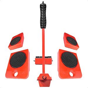 Kit suporte rodinhas movedor para moveis pesados 150kg