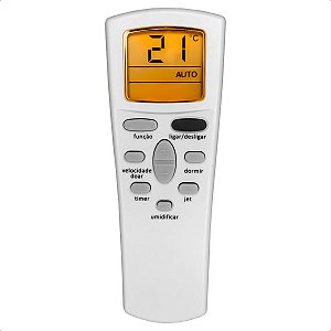 Controle Remoto Compatível Com ACJ Cônsul Multi Ar e Bem Ar - LE-7297