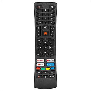 Controle Remoto Compatível Com Tv Multilaser Tl026 Tl027 Tl032 Tl039