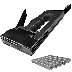 Grampeador Profissional Tapeçaria Manual + 1000 Grampos