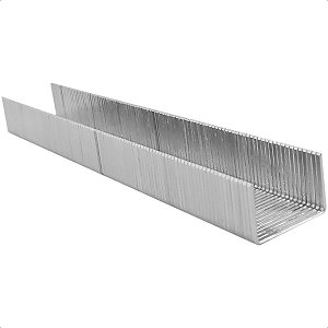 Grampo Para Grampeador Tapeceiro 6 Mm Grampos Prata