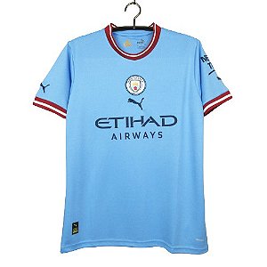 Camisa Manchester City Home - 2022/23