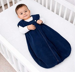 Saco de dormir para bebê em Microsoft Marinho (inverno)
