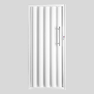 Portão Búzios de Alumínio Fechado com Puxador