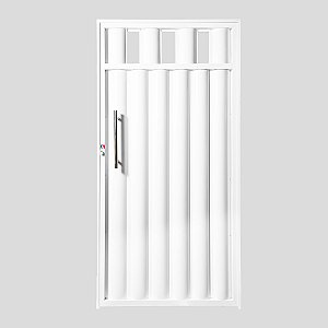 Portão Búzios de Alumínio com Puxador