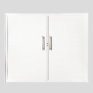 Portão de Garagem Lambri Fechado