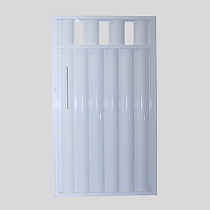 OFERTA: Portão Búzios de Alumínio Branco