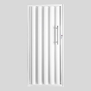 OFERTA - Portão Búzios de Alumínio Fechado Branco