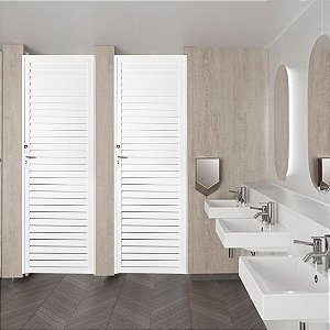 Porta Veneziana de Alumínio - Linha Suprema