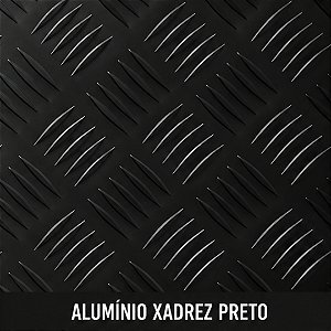 Chapa de Alumínio 2000 x 1000 x 1,5 mm - Branca ou Preta