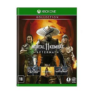 Jogo Mortal Kombat 11 Aftermath - Xbox one Mídia Física