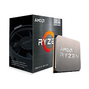 Processador AMD Ryzen 5 5600X AM4 6 Núcleos 12 Threads 3.7GHz Max Boost 4.6GHz S/Video