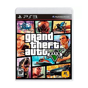 Jogo GTA V (GTA 5) - PS3 Mídia Física