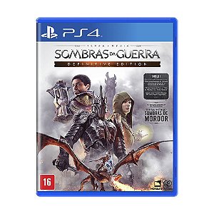 Terra-média Sombras da Guerra (Definitive Edition) - PS4 Mídia Física