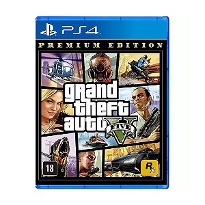 Jogo GTa V Premium Edition - Ps4 Mídia Física (Lojaswiki) Entrega